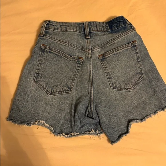 Abercrombie & Fitch Blue Jean Shorts - Picture 3 of 3